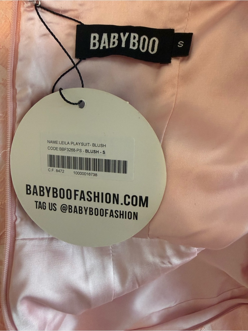 Women's Babyboo Pink Mini Dress - Picture 3 of 3